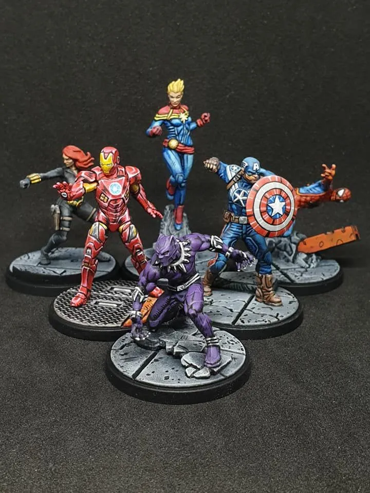 Colección héroes de Marvel