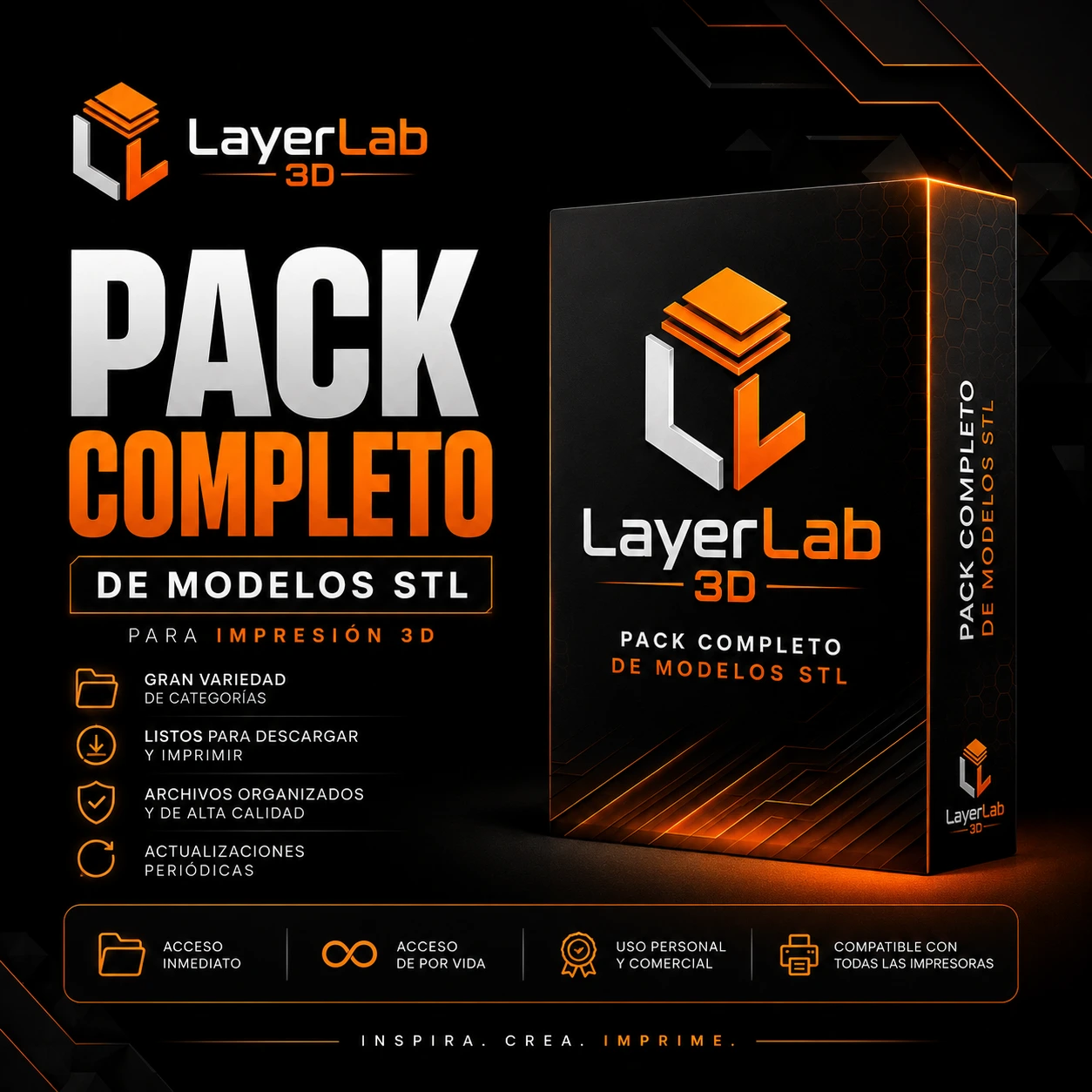 Pack Completo de modelos STL